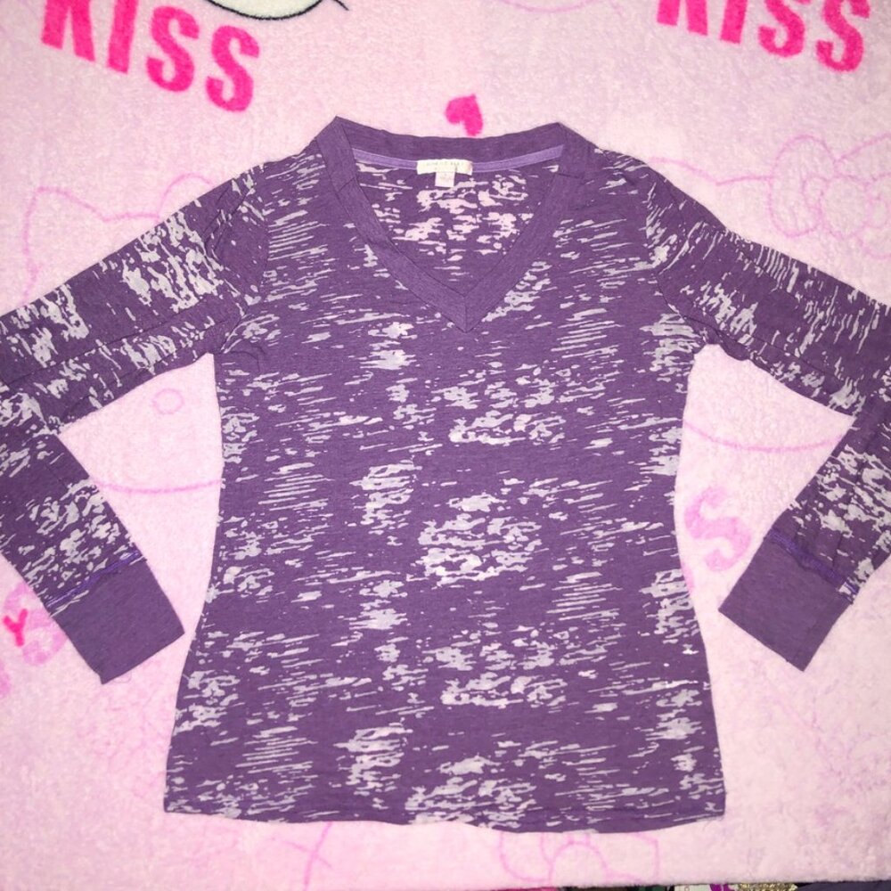 y2k grunge burnout top
